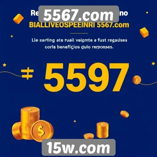 Funcionamento do sistema de recompensas em 5567.com